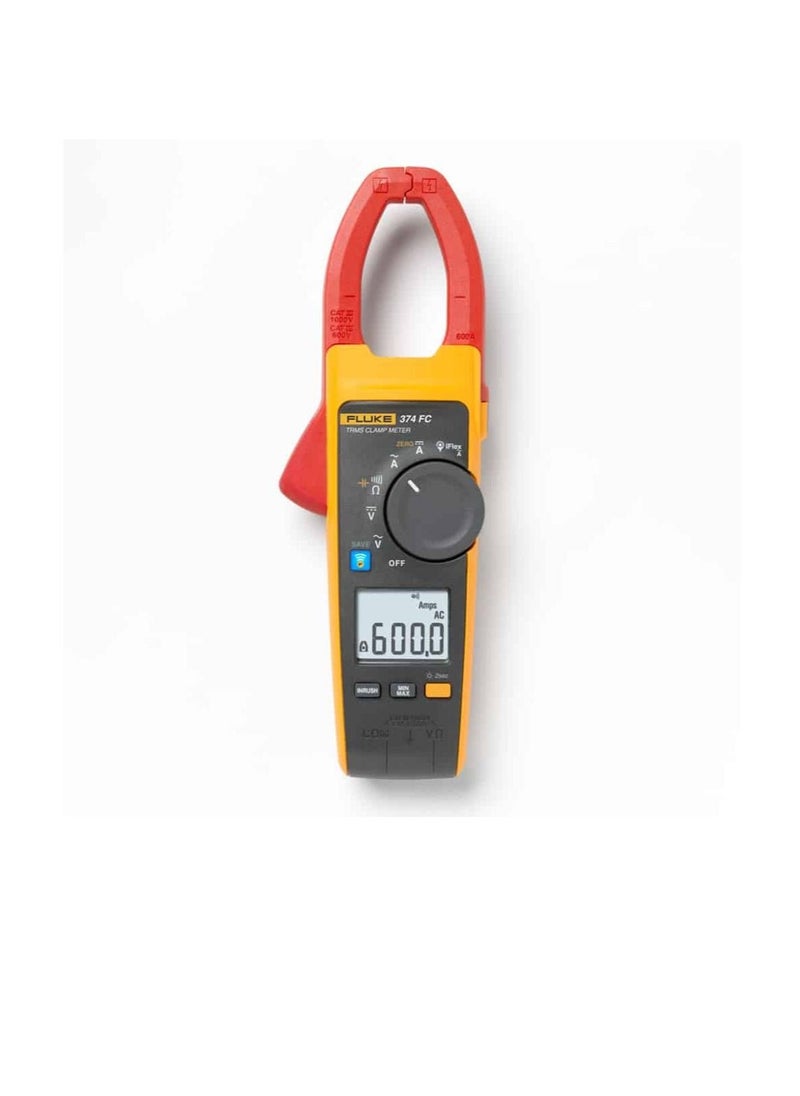 FLUKE - Fluke True RMS Clamp Meter, 600A, 34mm Jaw, CAT IV 600V - Image 1