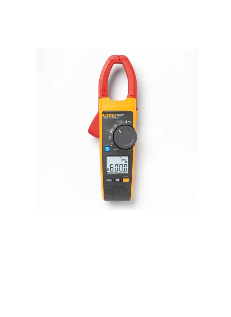 FLUKE - Fluke True RMS Clamp Meter, 600A, 34mm Jaw, CAT IV 600V - Image 1