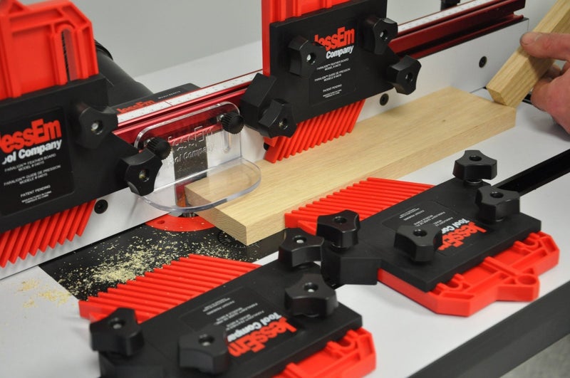 JessEm 04016 Paralign Double Feather Board Woodworking Safety Tool for Table Saw, Router Table and Band Saw - Image 2