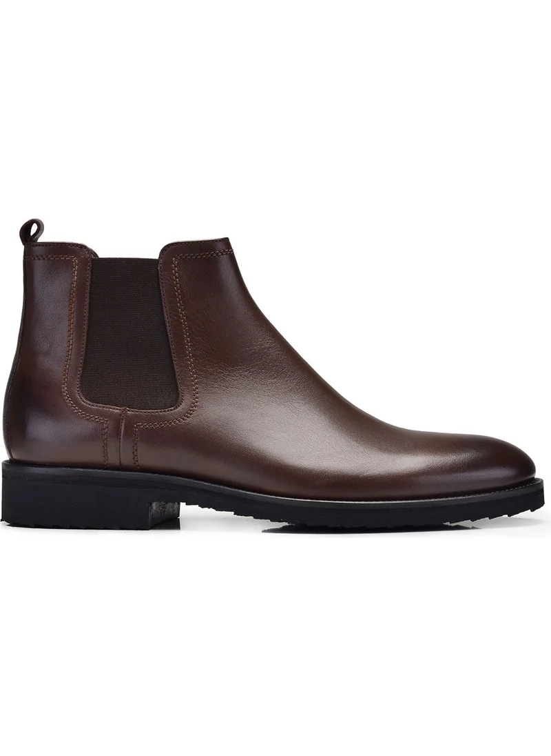 Nevzat Onay Brown Classic Chelsea Men's Boots -11411-