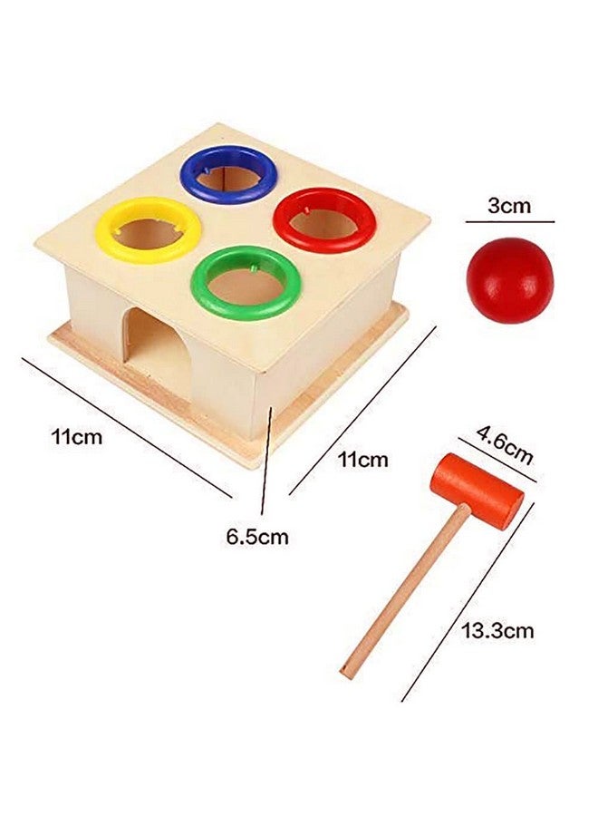 ماجيك واند مقعد مطرقة خشبي من ماجيك واند لتنمية المهارات الحركية الدقيقة والبراعة. مناسب للأطفال من عمر سنتين فما فوق. مجموعة من لعبتين. متعددة الألوان. - Image 4