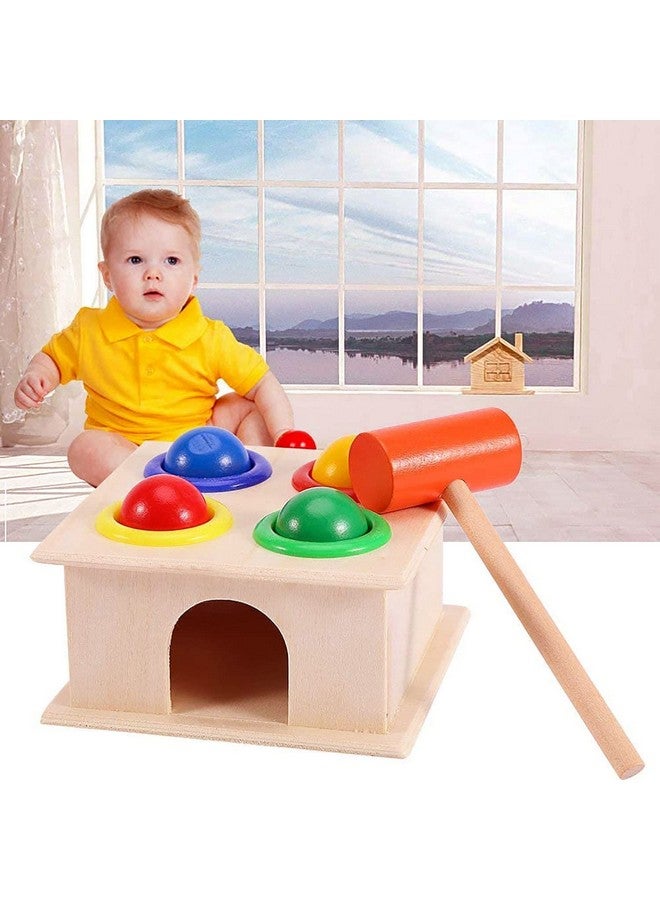 ماجيك واند مقعد مطرقة خشبي من ماجيك واند لتنمية المهارات الحركية الدقيقة والبراعة. مناسب للأطفال من عمر سنتين فما فوق. مجموعة من لعبتين. متعددة الألوان. - Image 5