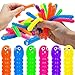 Glow Fever Colorful Stretchy Strings Sensory Fidget Worm Toys Party Favors Pack for Kids Adults Perfect Stocking Stuffers for Boys Girls - Image 2