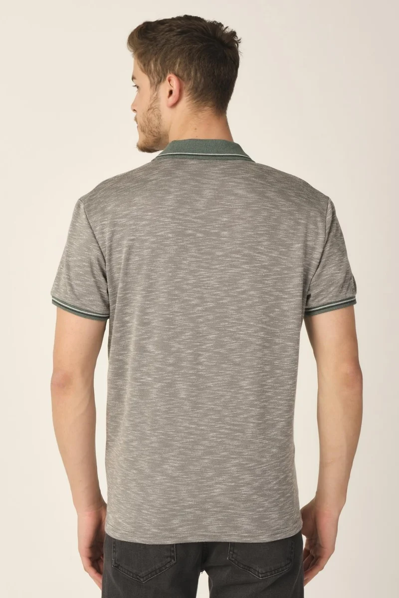 الكسندر جاردي Regular Fit Polo Neck T-Shirt (E21-8103)