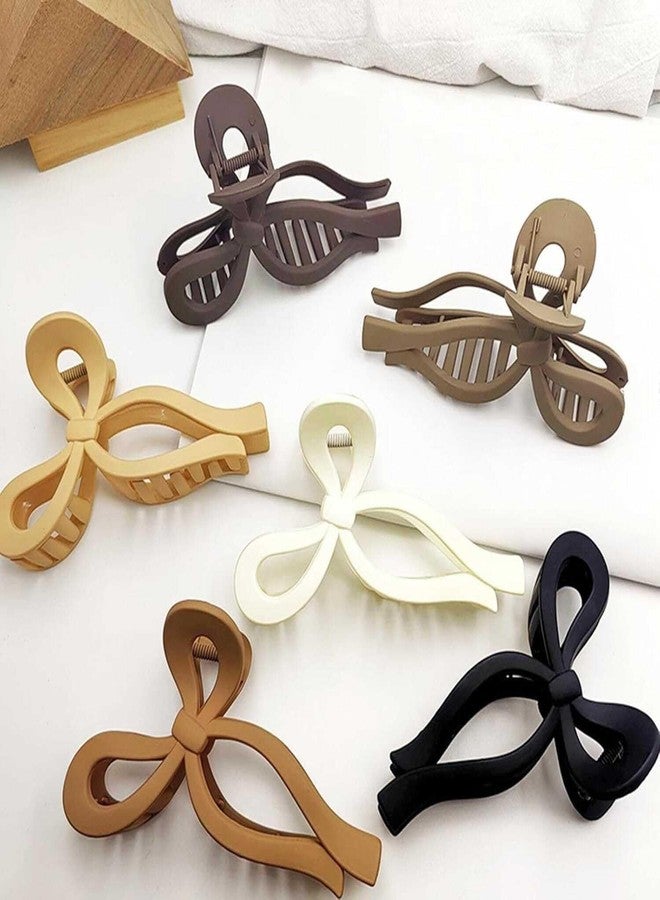 Glamezone Matte Multi Design Hair Claw Clip Clutcher Accessories Combo for Women & Girls(224) - Image 2