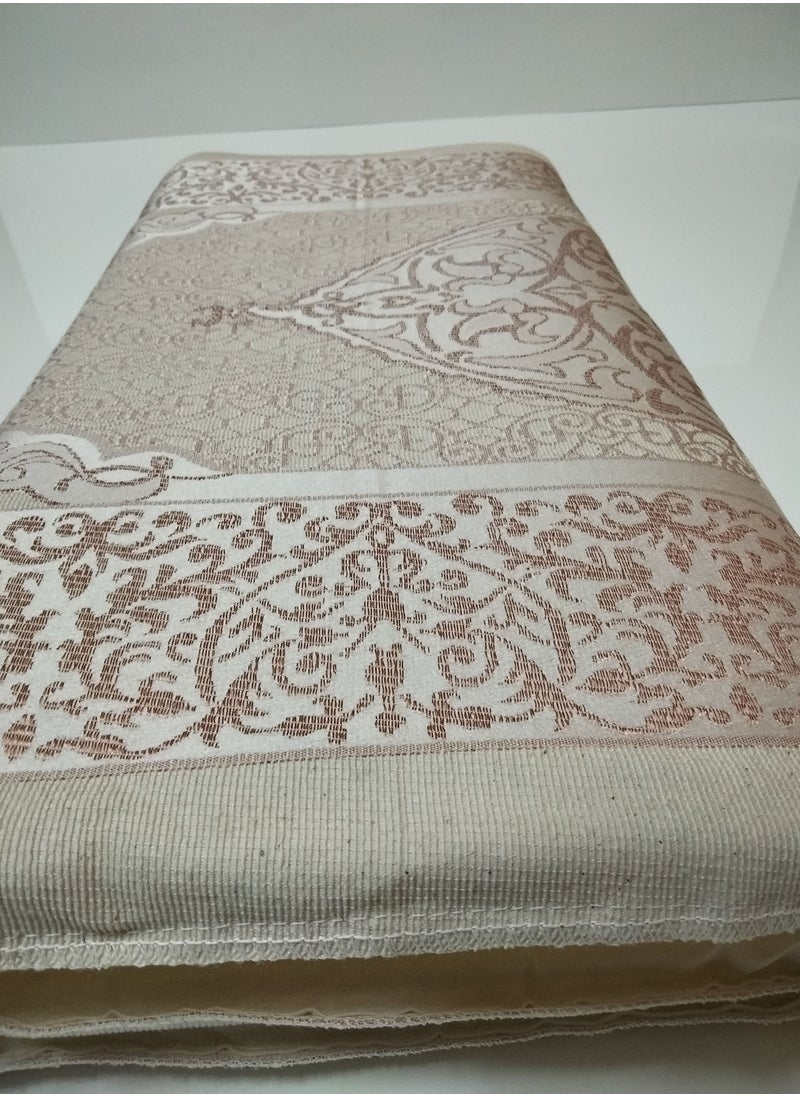 Generic - Orthopedic Prayer Rug | Padded Foam Cushion Janamaz Sajjada | Thick Soft Comfortable Islamic Prayer Carpet | Luxury Silk (Light Pink) - Image 1