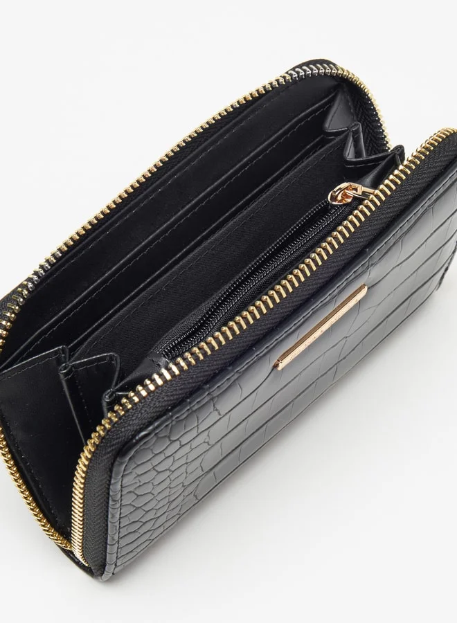 فلورا بيلا من شو إكسبرس Textured Zip Around Wallet