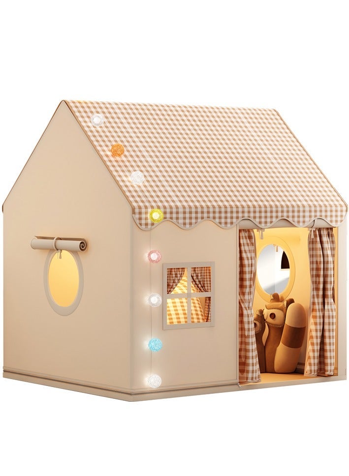 CUNUUDOOL Large Kids Tent House Indoor Outdoor,Toddler Play Tent With Birthday Party Decoration,Play house for Baby Princess Castle Tent, Kids Indoor Room Toys for Girls and Boys - Image 1