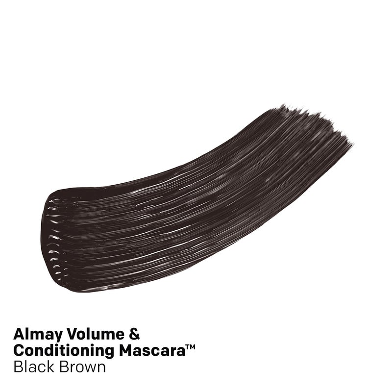 Almay Volume & Conditioning Mascara, Hydrating All Day Wear, 30 Black Brown, 0.27 fl oz. - Image 2