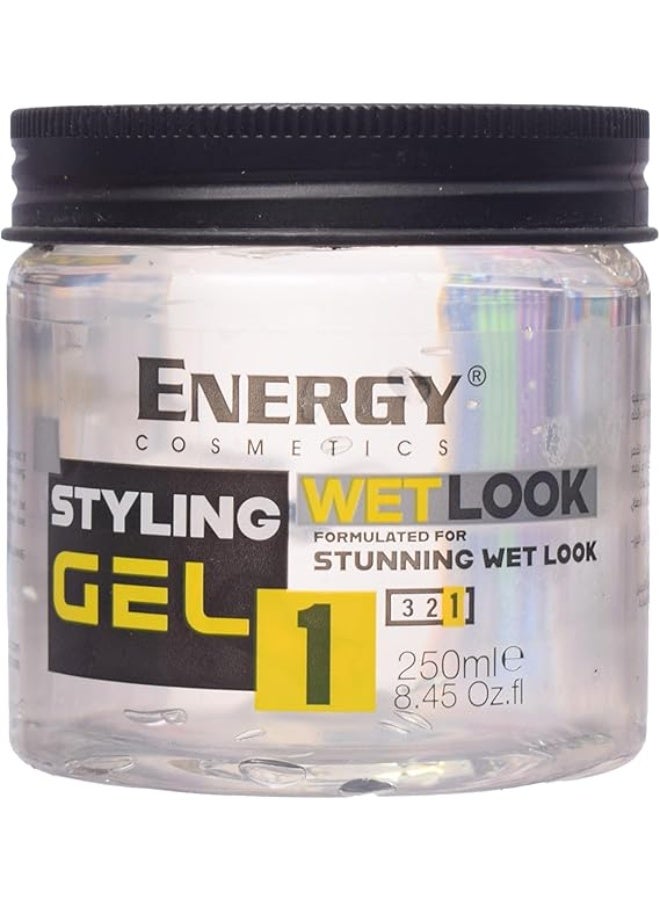 إنيرجي كوزماتيكس جل تصفيف الشعر ويت لوك - 250 مل - Image 2