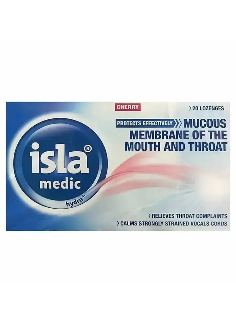Isla Medic Hydro Plus Throat Lozenges, Pack of 20's