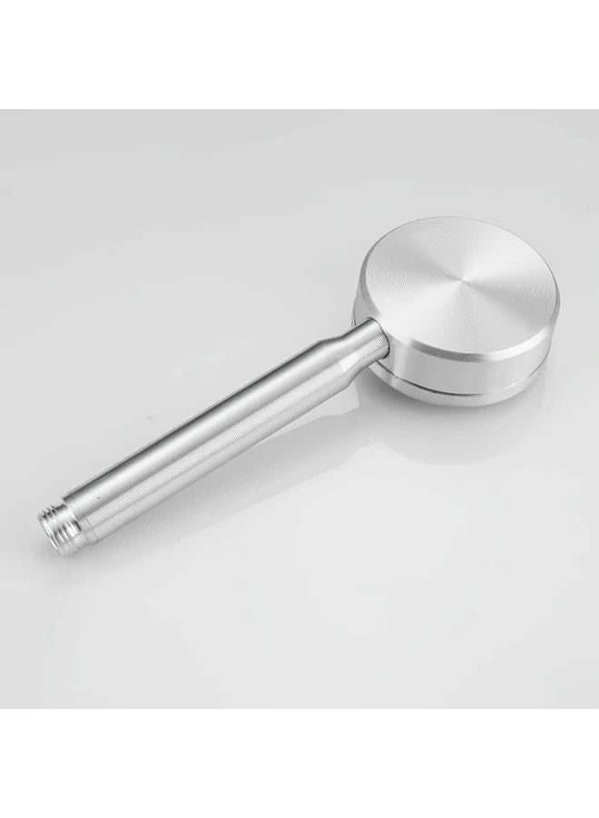Silver Space Aluminum 3pcs Shower Set 59.06 Inch Encrypted Pipe with Wall Bracket - Image 3