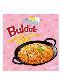 Samyang Samyang Buldak Hot Chicken Ramen Carbonara  Noodles 140 gm *3  - Image 3