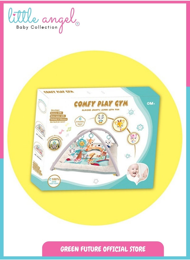 Baby Activity Play Mat Gym With Hanging Toys - pzsku/Z117E087708870B326938Z/45/_/1740231016/aaec21bc-93a0-456f-a21e-2713910ede6c