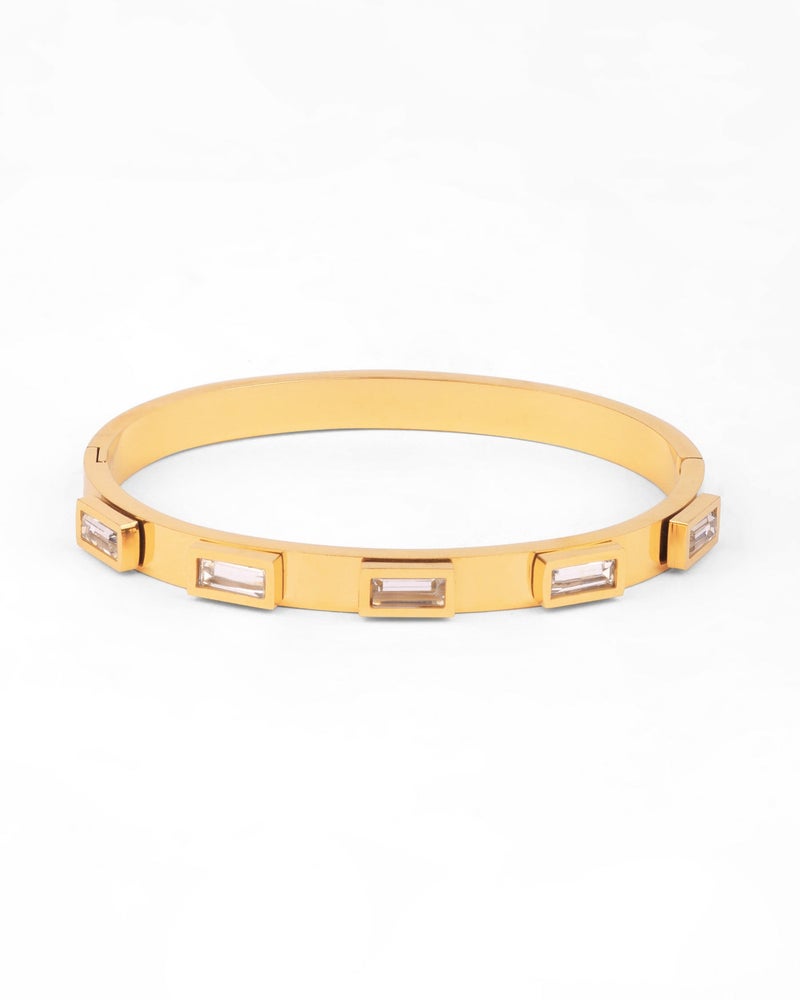 TAAHIRA 18K Gold Plated Women’s Bracelet – Waterproof, Anti-Tarnish, Everyday Wear - Image 2