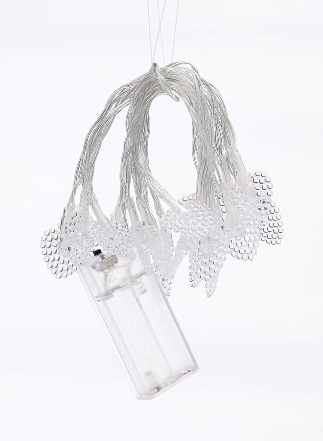 LAWAZIM Generic Plastic String 20 Lamps 16cm |String Lights,Indoor String Lights for Bedroom,Classroom,Outdoor String Lights for Patio,Garden,Party,Wedding - Image 4