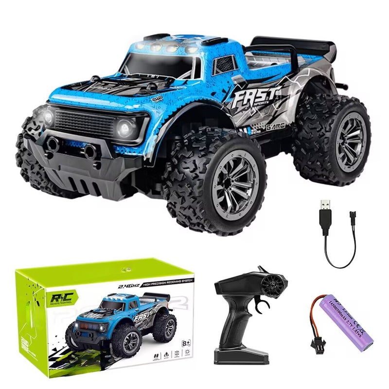 Latest RC Cars Remote Control Truck, 1:16 Remote Control Car for Boys, 2.4GHz Controllable 4WD High Speed Rc Car for Adults and Kids, Toy Gifts for Boys, USB Charging - Image 1