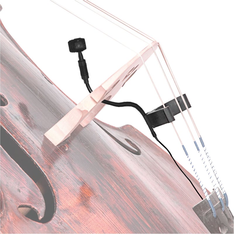 HEIMU Clip On Instrument Condenser Microphone + Universal Clip (for Cello) - Image 4