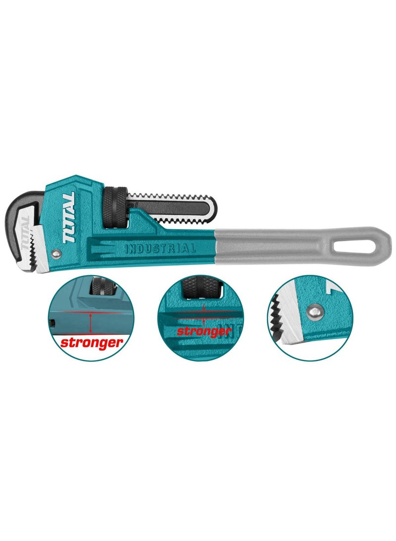 Total Pipe Wrench 10" – Heavy-Duty Adjustable Pipe Wrench for Plumbing, Pipe Fitting & Industrial Maintenance - Image 1