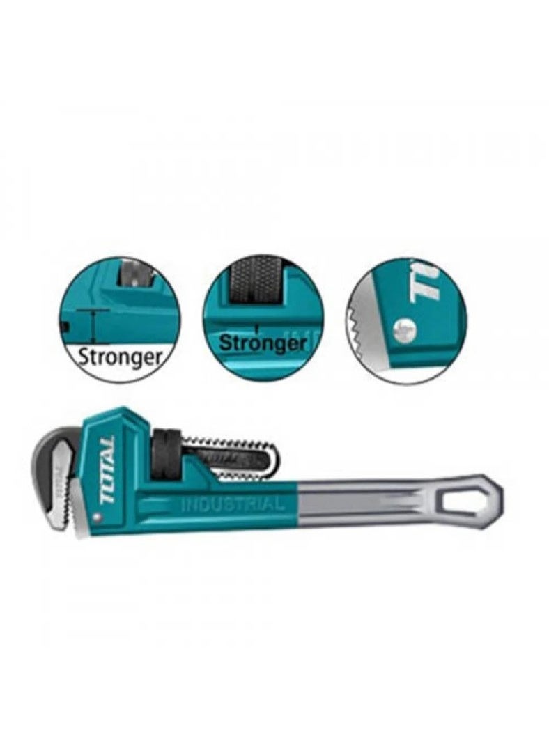 Total Pipe Wrench 10" – Heavy-Duty Adjustable Pipe Wrench for Plumbing, Pipe Fitting & Industrial Maintenance - Image 3