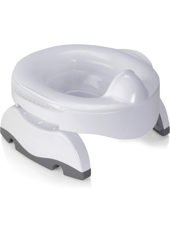 Kalencom مجموعة كالنكم بوتيت بريميوم 2 في 1 الكاملة للمرحاض - مرحاض للسفر، مرحاض منزلي مع 3 بطانات قابلة للتخلص فائقة الامتصاص مع حبر سحري يتلاشى - Image 4