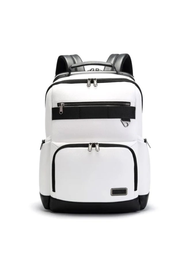 Bange 6627 Leather Travel Laptop Backpack, Anti-Theft Design for 15.6" Laptop - Image 1