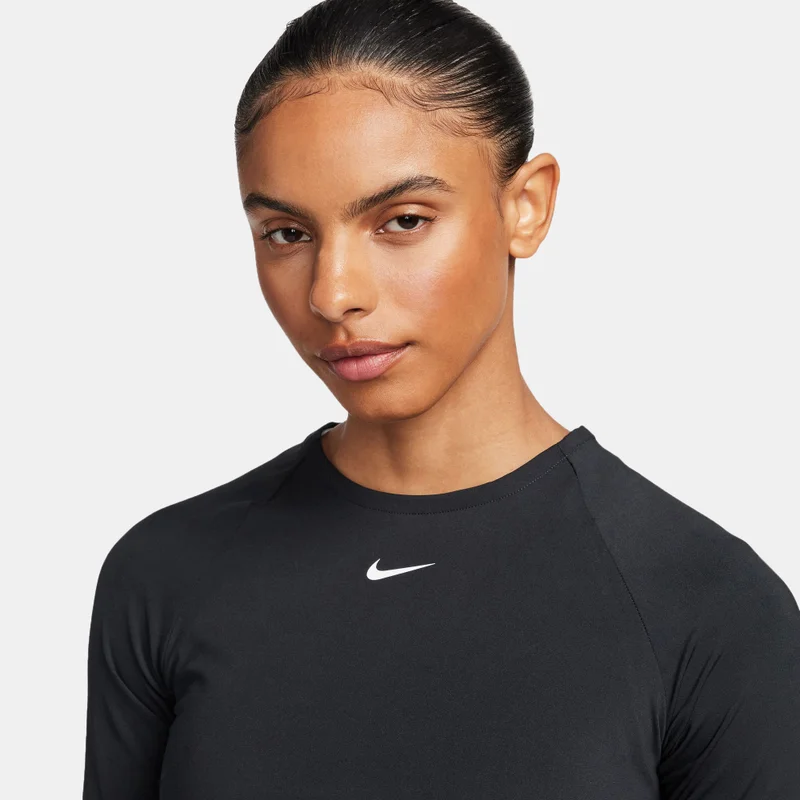 Nike Black Women's Pro Dri-FIT Crop Top for Women | Best Price UAE