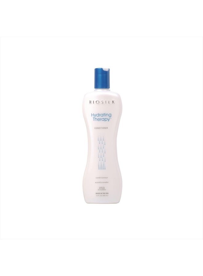 BIOSILK Hydrating Therapy Conditioner - Sulfate, Paraben and Gluten Free - Multiple Sizes , 12 fluid ounce - Image 1