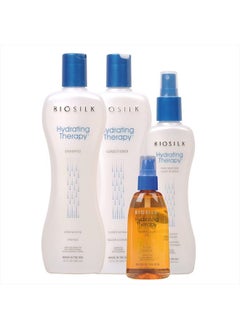 BIOSILK Hydrating Therapy Conditioner - Sulfate, Paraben and Gluten Free - Multiple Sizes , 12 fluid ounce  - Image 2