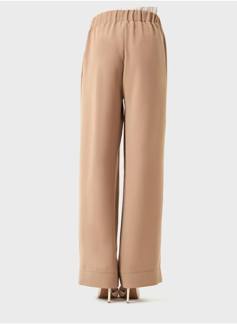 MIZALLE Wide Leg Pants