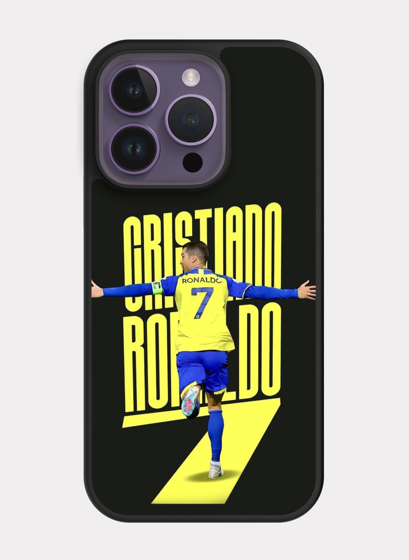 PXLAAT iPhone 14 Pro case cover Cristiano Ronaldo CR7 - Image 1
