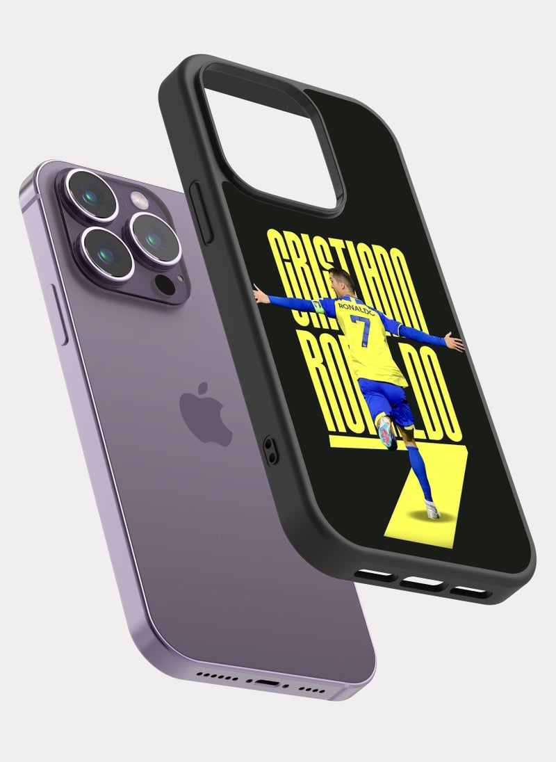 PXLAAT iPhone 14 Pro case cover Cristiano Ronaldo CR7 - Image 2