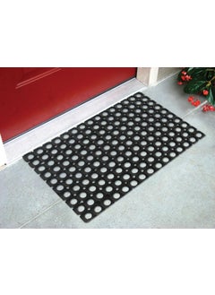 Status Contract Status Contract Anti Slip Front Door Mat|(41x61cm) Living Room Rug for Entrance Doors|Rubber Floor Mats for Home | Essential Small Rugs for Office, Bedroom & Kitchen |(Black)  - Image 1