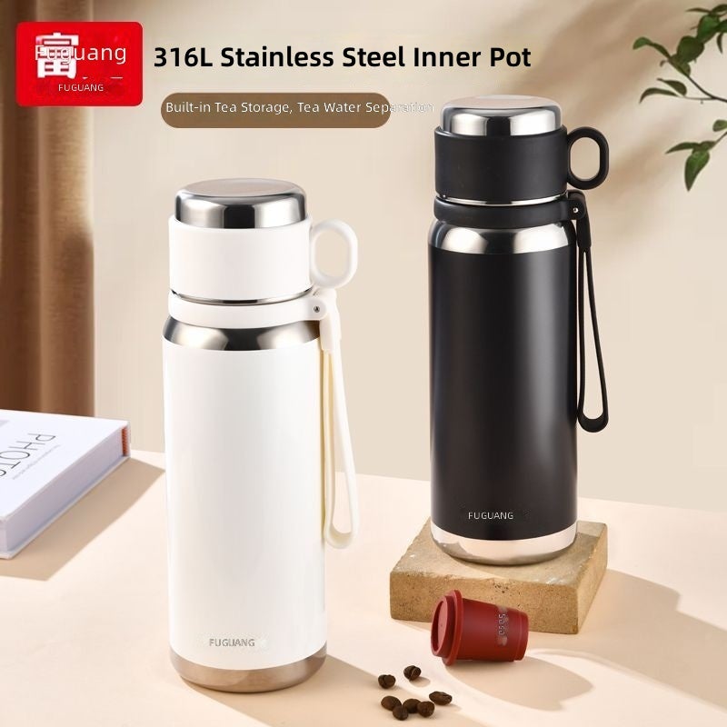 FUGUANG Genuine Insulated Cup, 316 Stainless Steel, Large Capacity, Dual-Use for Students & Outdoor - Image 4