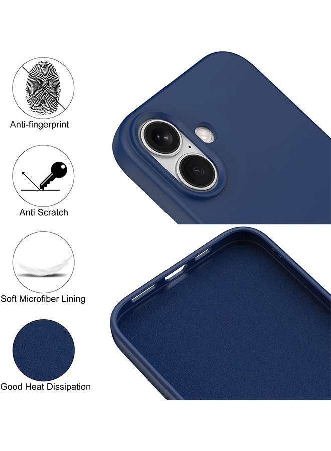 Liquid Silicone Phone Case - Full Coverage Shockproof Solid Colour for iPhone 17 - Image 3