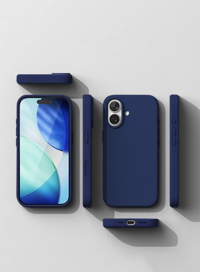 Liquid Silicone Phone Case - Full Coverage Shockproof Solid Colour for iPhone 17 - Image 4