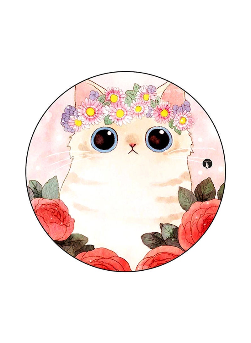 RKN Printed Round Mouse Pad Multicolour