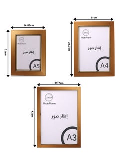 LOWHA Tabletop Photo Frame Horizontal and Vertical Formats for Wall with stand  - Image 3
