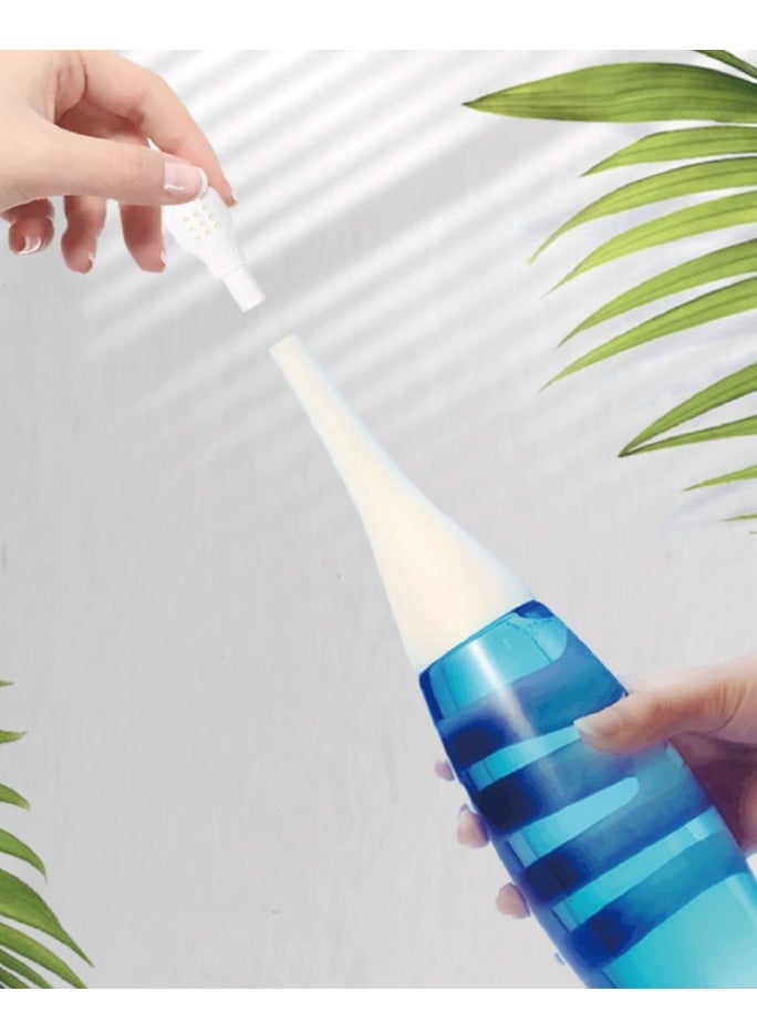 ووتر بالس بخاخ بيديه محمول للسفر للمرحاض، تنظيف/تهدئة العناية الشخصية بعد الولادة/رعاية الطفل، مع زجاجة بيديه محمولة، سعة 450 مل - Image 2