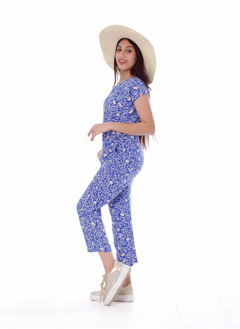 BEBO - Girls Summer Jumpsuit - Image 1