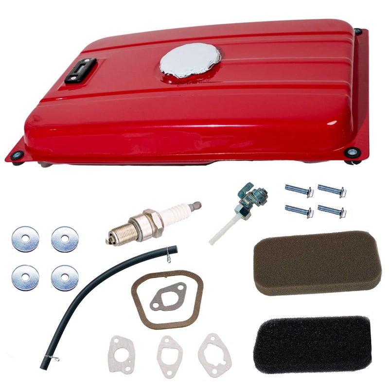 JJing Universal 5 Gallon Generator Gas Fuel Tank Compatible with Honda EC2500 Predator Champion ETQ Duromax Wen Power Homelite Husky and More 3200 3250 3500 3600 3750 4000 4375 4750 Generators - Image 1