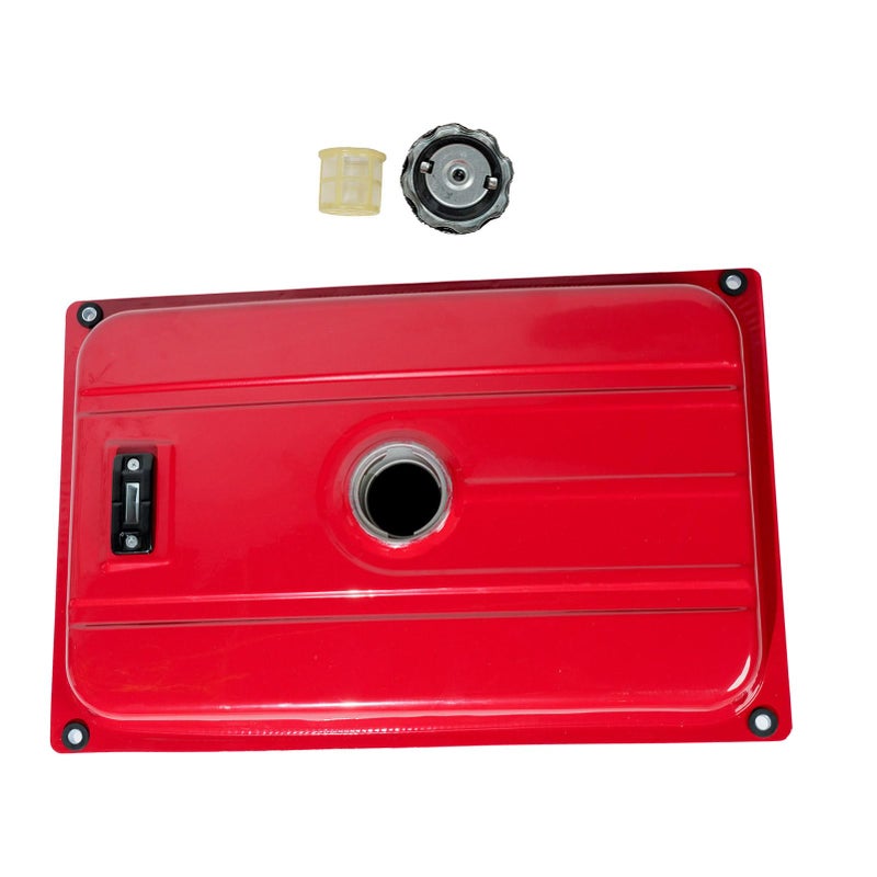 JJing Universal 5 Gallon Generator Gas Fuel Tank Compatible with Honda EC2500 Predator Champion ETQ Duromax Wen Power Homelite Husky and More 3200 3250 3500 3600 3750 4000 4375 4750 Generators - Image 3