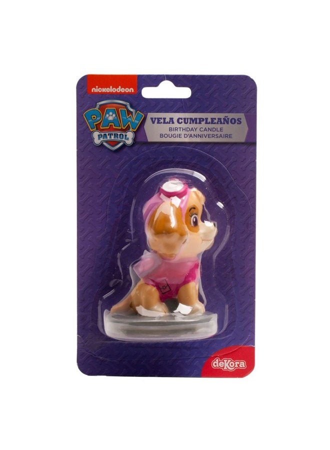 dekora SKYPE 3D Paw Patrol Birthday Cake Candle 346181 - Image 2