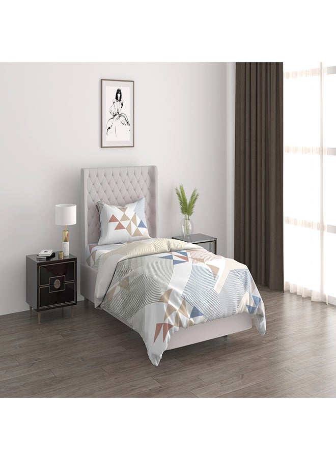 Cottage - Playful blocks 2pc comforter twin green 150*220 cm - Image 1