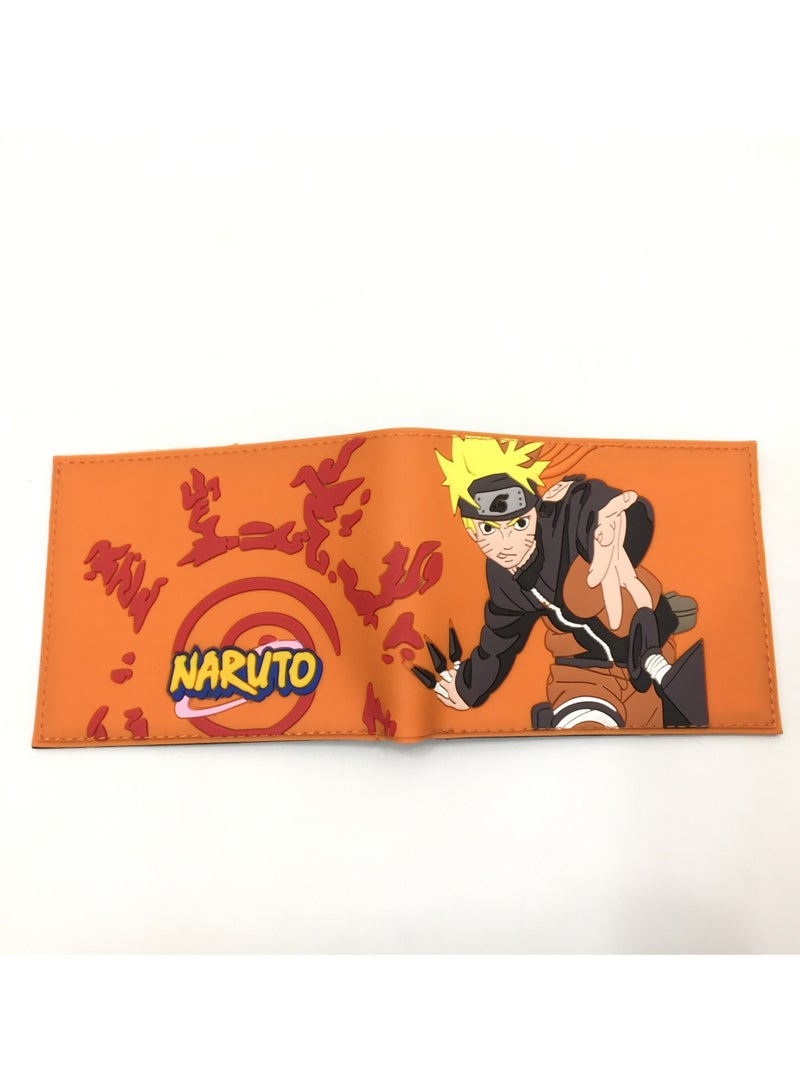 KUYING New Naruto Printed Waterproof Wallet 