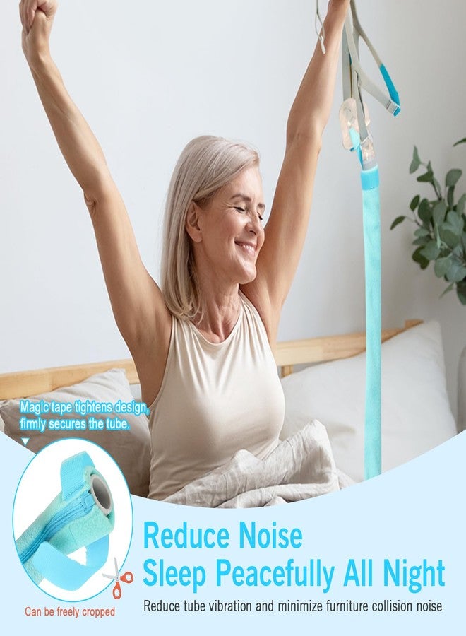 IKSTAR CPAP Hose Cover 6ft 【Upgrade】- Full Zippered Insulator Wrap Prevent Rainouts - CPAP Tube Cover Compatible with All Tubing -100% Skin Safe Quality - Soft Fabric Wrap No More Condensation - Image 4