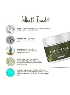 Always Face Mask Cream With Mexico's Cactus Extract for Deeply Detoxifies, Rejuvenates & Hydrates Skin | All Skin Type - 100gm - pzsku/Z117F5D84264B96425982Z/45/_/1714726970/d9c8198f-1eb0-47bf-97a6-5659d4ae69d3