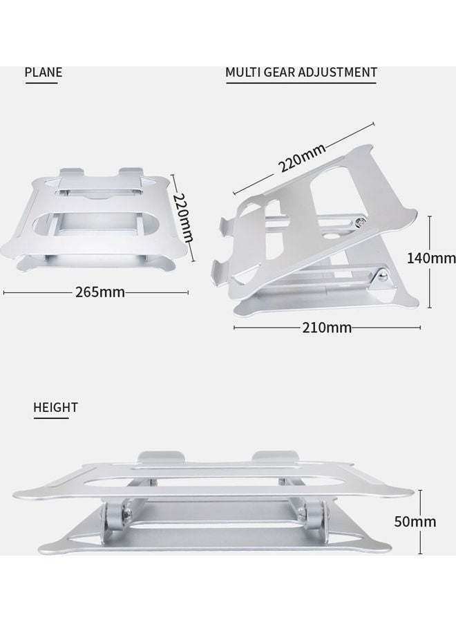 Ergonomic Laptop Stand Black - Image 3