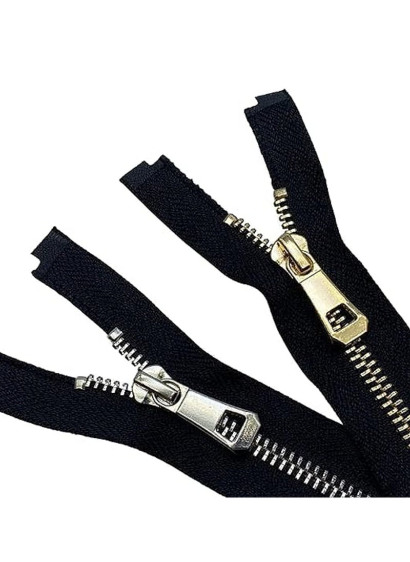 Generic - Pack of 2  Zip Metal Zip Separable Zip for Jackets 65 cm - Image 1