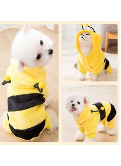 A.M Small Dog And Cat Jumpsuit, Cute Pet Clothes, Winter Warm Coat for Small and Medium Animals, Pet Jumpsuits, Cozy Bodysuits, Winter Puppy Coats  - Image 1
